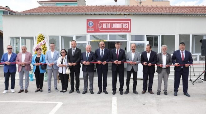 Kütahya’da Zafertepe Kent Lokantası hizmete açıldı