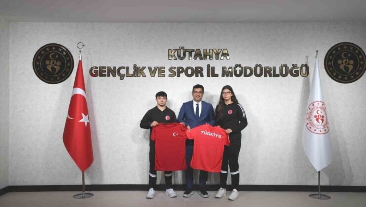 Kütahyalı iki sporcu Avrupa Kuraş Şampiyonası’nda Türkiye için mücadele edecek