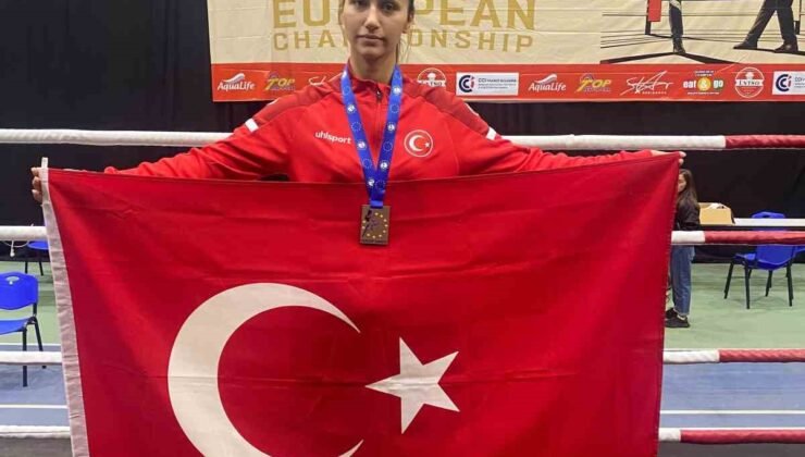 Kütahyalı sporcu Elif Kaya Avrupa ikincisi oldu