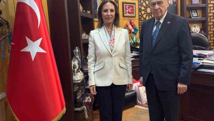 KUTSO Başkanı Argat, MHP Genel Başkanı Bahçeli’yi ziyaret etti