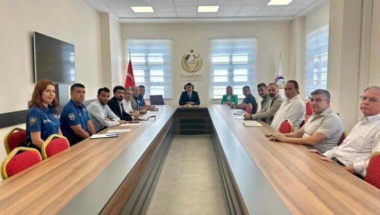 Pazaryeri’nde Okul Güvenliği Tedbirleri Toplantısı yapıldı