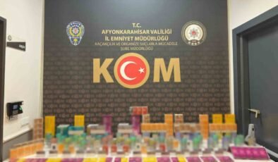 Polis gümrük kaçağı sigara ele geçirdi