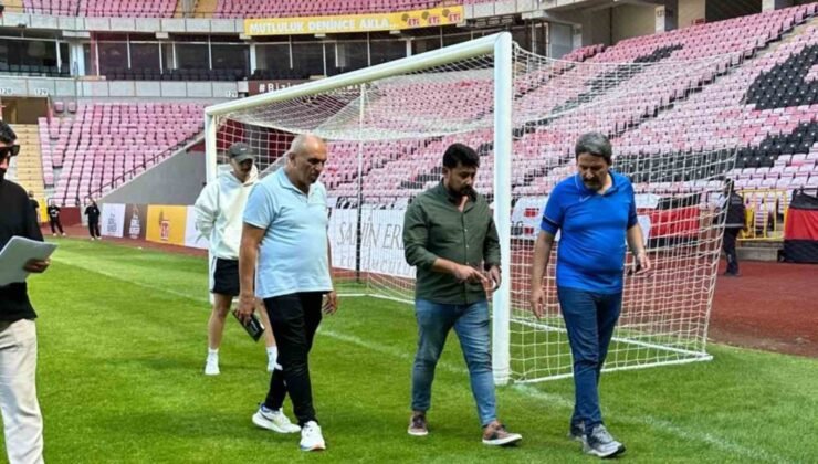 Prof. Dr. Fethi Heper Stadyumu’nda sezon öncesi hazırlıklar sürüyor