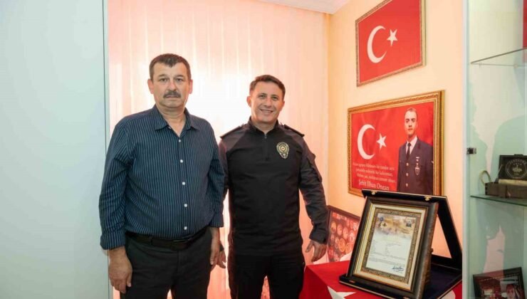 Şehit İlhan Ongan’ın ailesine anlamlı ziyaret