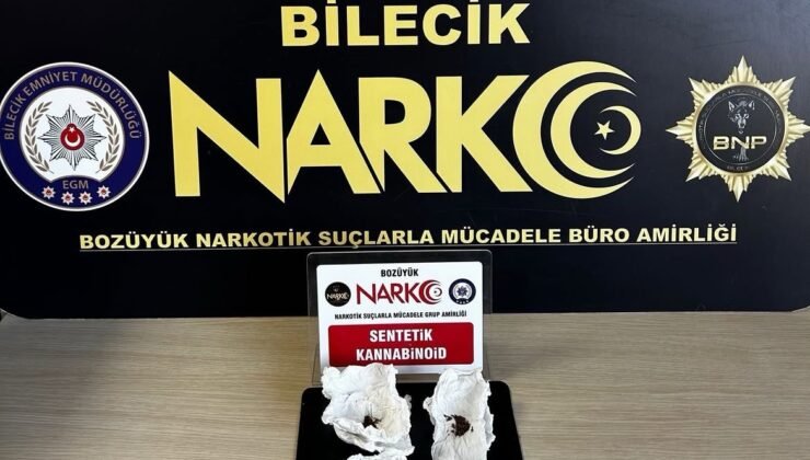 Şüphe üzerine durdurulan kişinin üzerinde uyuşturucu madde ele geçirildi