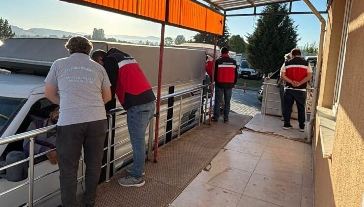 Tavşanlı hayvan pazarında sıkı denetim