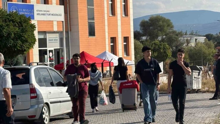 Tavşanlı’da üniversite heyecanı başladı
