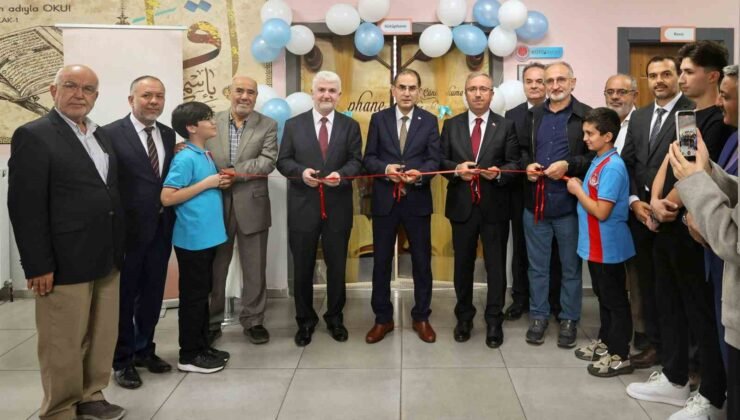 TEİ’den Eskişehir Anadolu İmam Hatip Lisesine yeni kütüphane