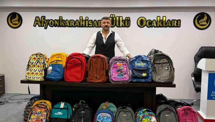 Ülkü Ocakları’ndan öğrencilere eğitim desteği