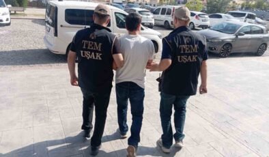 Uşak’ta FETÖ firarisi hükümlü yakalandı