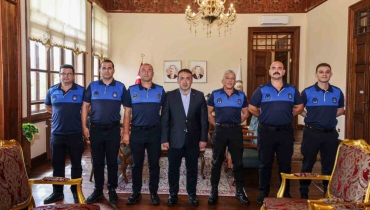 Vali Sözer, Zabıta Haftası dolayısıyla zabıta personelini kabul etti