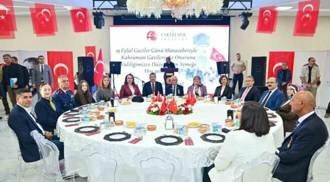 Vali Yılmaz’dan gaziler onuruna yemek programı