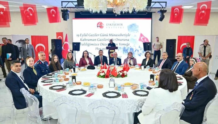 Vali Yılmaz’dan gaziler onuruna yemek programı
