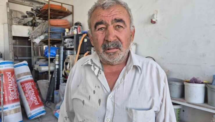 Veresiye vermediği müşterisi tarafından tabancayla tehdit edilip başından yaralandı