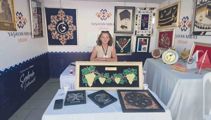 Yasemin Kılınç 15 yıldır filografi sanatını yaşatıyor, şimdi hedefi yurt dışına açılmak