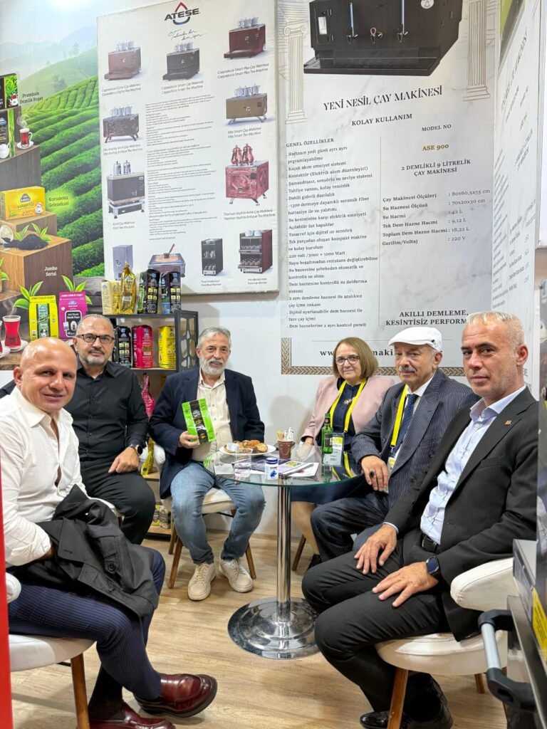 Çay demleme teknolojilerinin güçlü markası Ateşe Makine, IBAKTECH 2026’da göz doldurdu