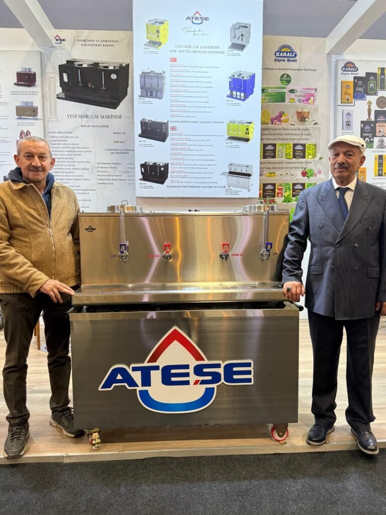 Çay demleme teknolojilerinin güçlü markası Ateşe Makine, IBAKTECH 2026’da göz doldurdu