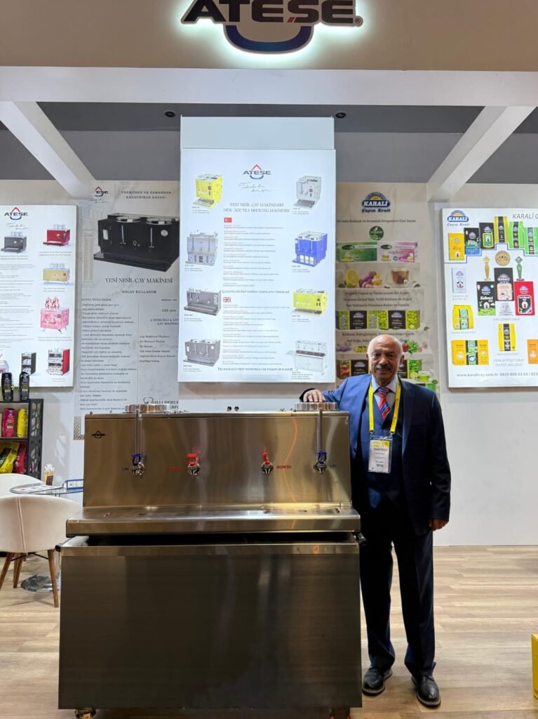 Çay demleme teknolojilerinin güçlü markası Ateşe Makine, IBAKTECH 2026’da göz doldurdu