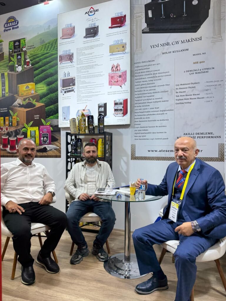 Çay demleme teknolojilerinin güçlü markası Ateşe Makine, IBAKTECH 2026’da göz doldurdu