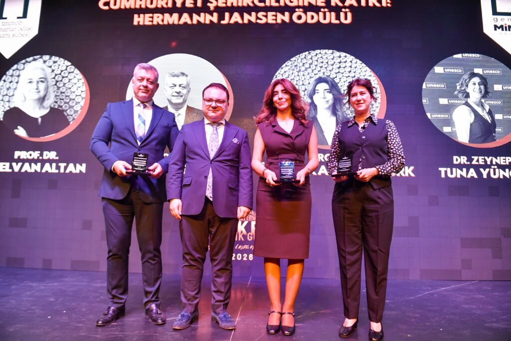 Ankara'nın UNESCO yolculuğuna katkı sunan akademisyenlere Jansen Ödülü
