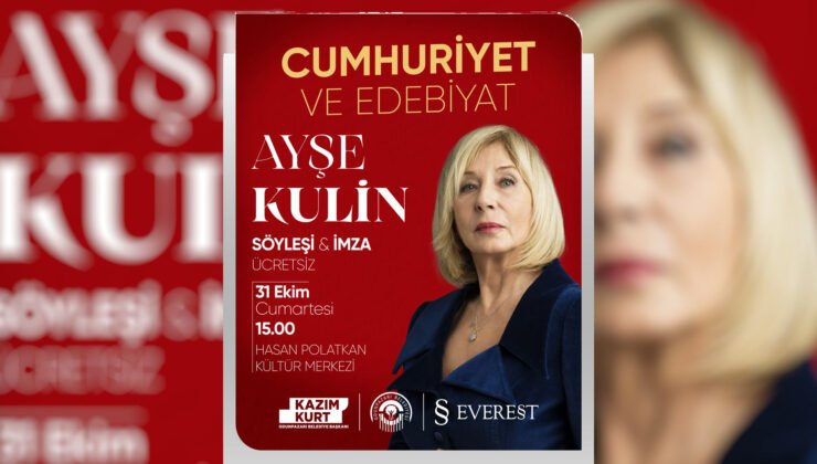 Ayşe Kulin, Odunpazarı’nda okurlarıyla buluşacak