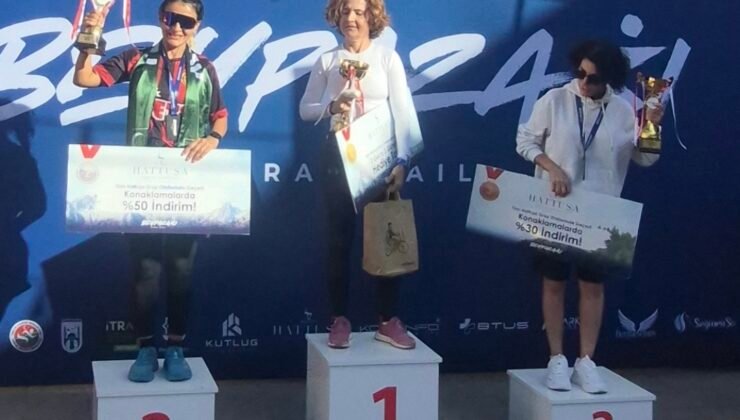 Beypazarı Ultra Trail’de Eskişehirli çift kürsüye çıktı! Cenk ve Bahar Sezer Algın’dan çifte başarı