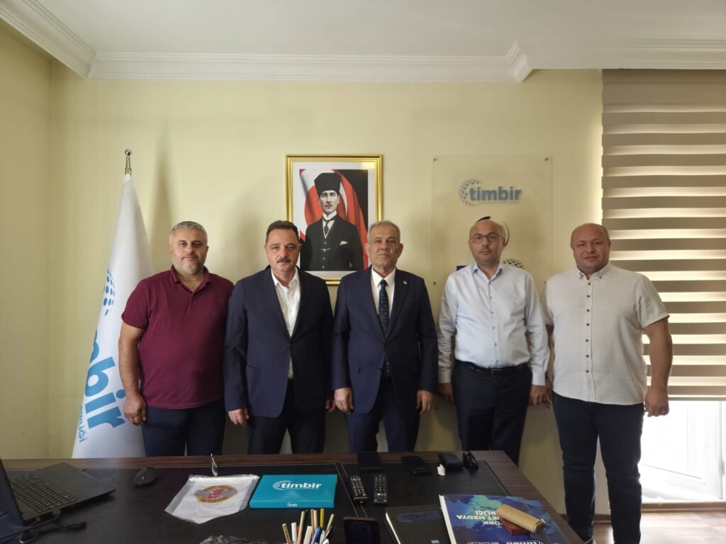 Türkiye Gazeteciler Federasyonu Genel Başkanı Karaca'dan TİMBİR'e ziyaret
