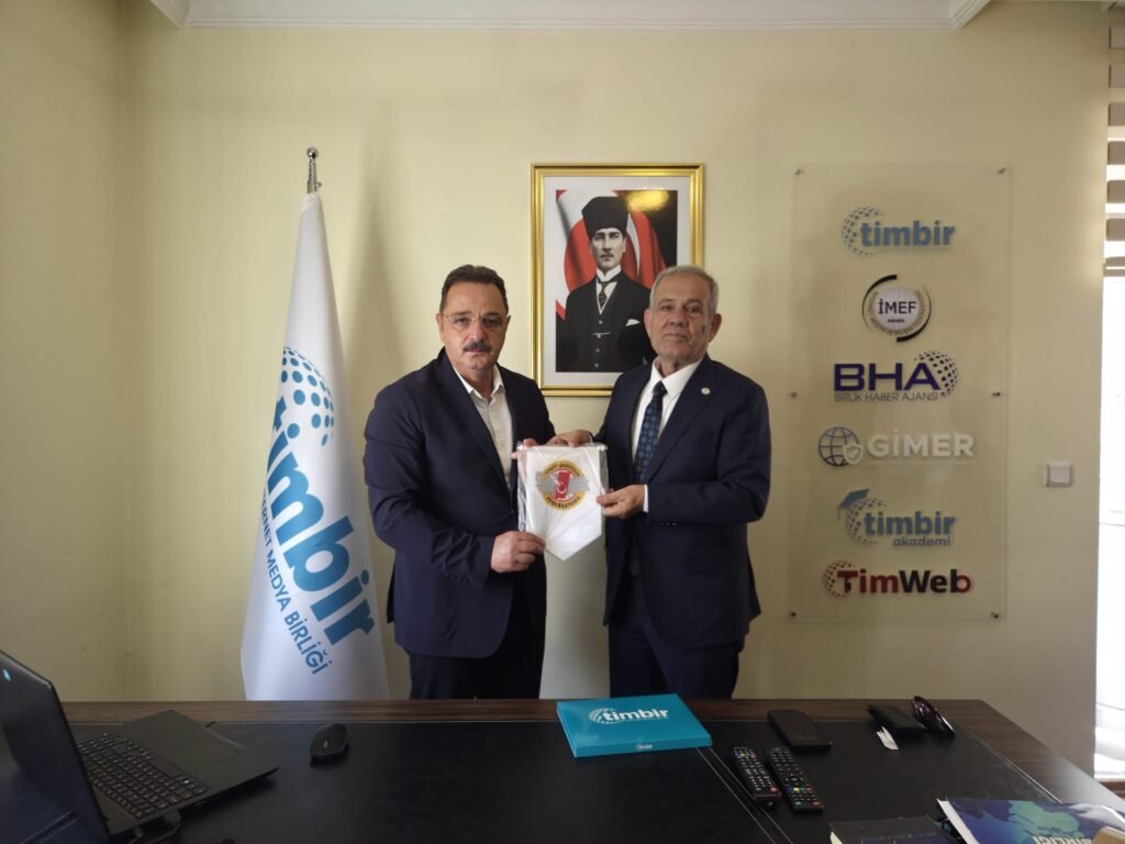 Türkiye Gazeteciler Federasyonu Genel Başkanı Karaca'dan TİMBİR'e ziyaret