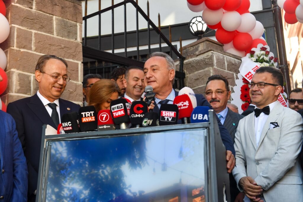Ankara’da medya zirvesi: TİMBİR’in yeni Genel Merkezi törenle açıldı