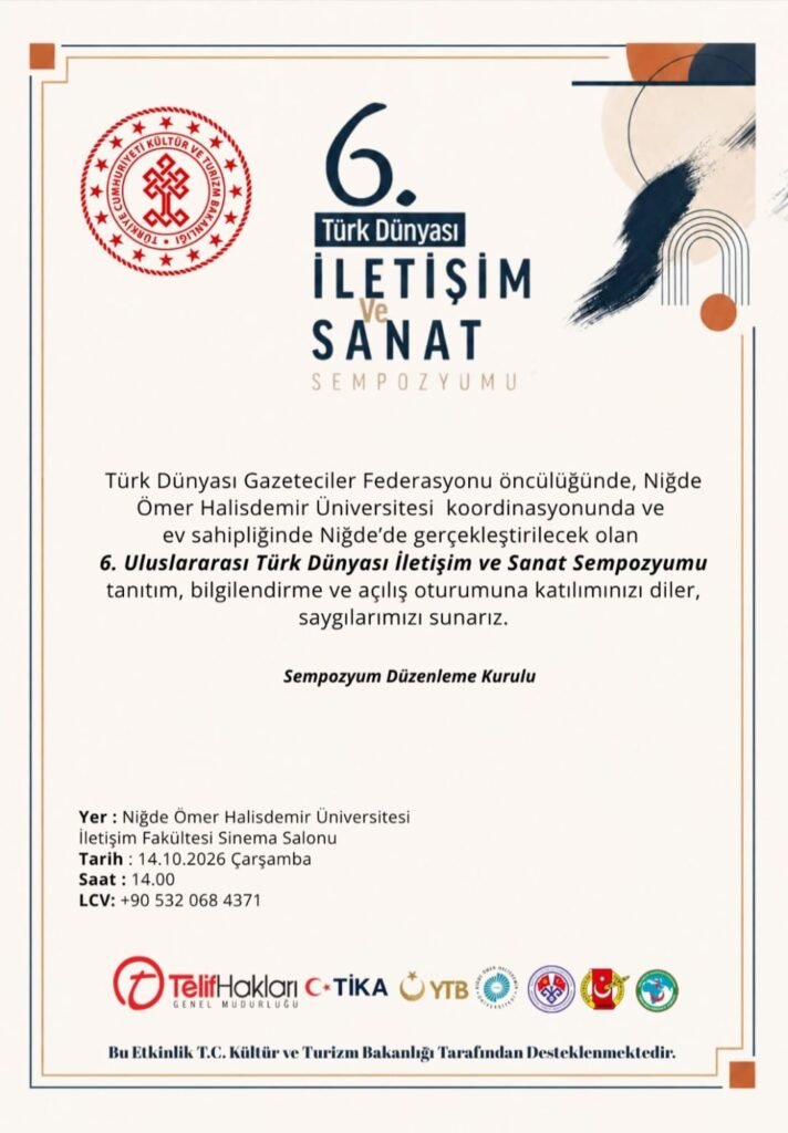 Türk Dünyası Kültür Kervanı Niğde’den başlıyor