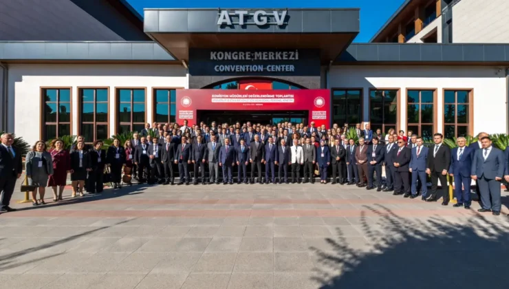 Adalet Bakanlığı Komisyon Müdürleri Antalya’da bir araya geldi