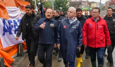 AFAD Başkanı Pehlivan, Ayazağa'daki çalışmaları inceledi