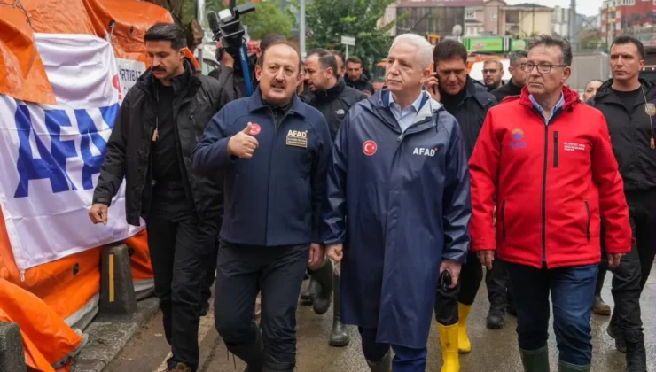 AFAD Başkanı Pehlivan, Ayazağa'daki çalışmaları inceledi
