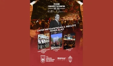 Ankara’da cumhuriyet coşkusu sokaklara taşacak