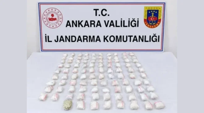 Ankara'da uyuşturucu operasyonu: 47 şüpheli yakalandı