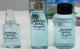 Ankara’nın meşhur ayazı kolonyaya dönüştürüldü