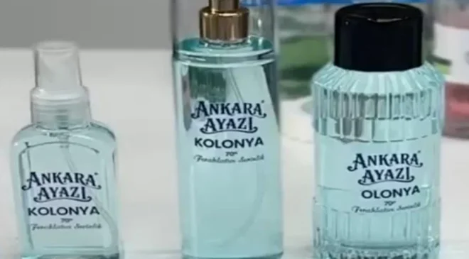 Ankara’nın meşhur ayazı kolonyaya dönüştürüldü