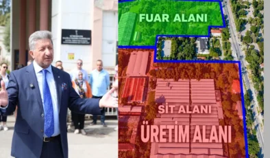 Nazilli TSO Başkanı Arslan: "62 dönümlük alan sit kapsamında değil"