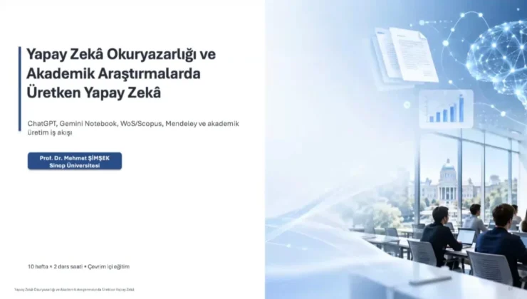 ASBÜ’de yapay zekâ okuryazarlığı ve akademik araştırmalarda üretken yapay zekâ eğitimi düzenlendi