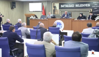 Battalgazi Belediye Meclisi’nde 9 gündem maddesi görüşüldü