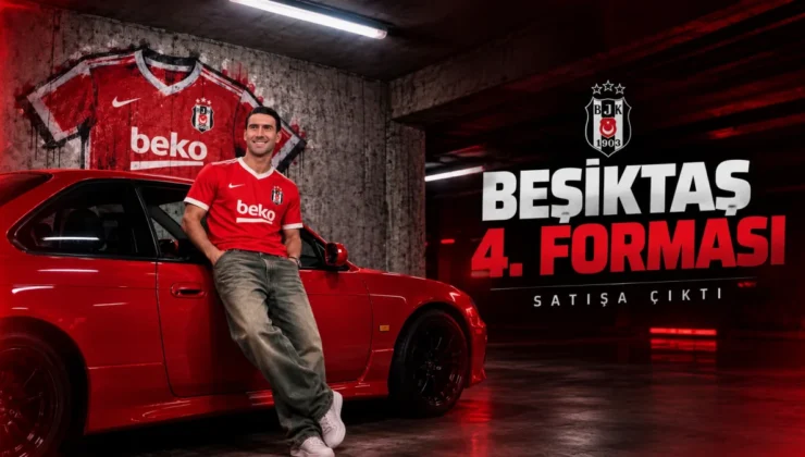 Beşiktaş’ın 4. forması satışa çıktı!