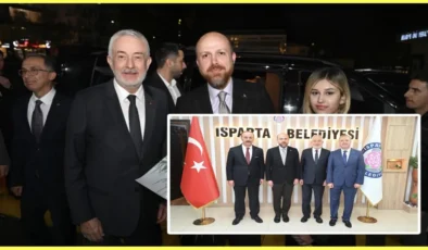 Bilal Erdoğan’dan Isparta belediyesi’ne ziyaret
