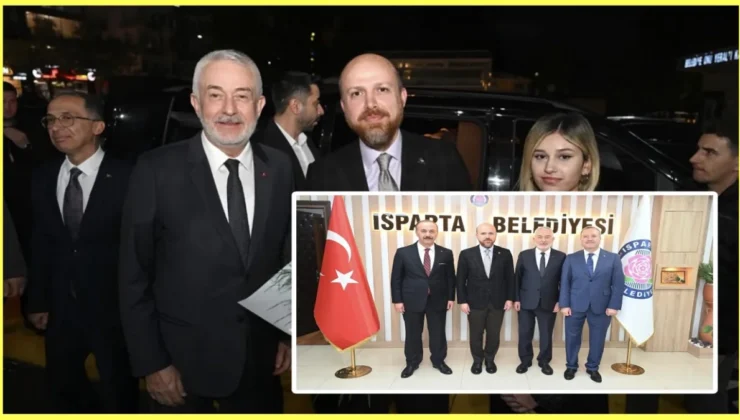 Bilal Erdoğan’dan Isparta belediyesi’ne ziyaret