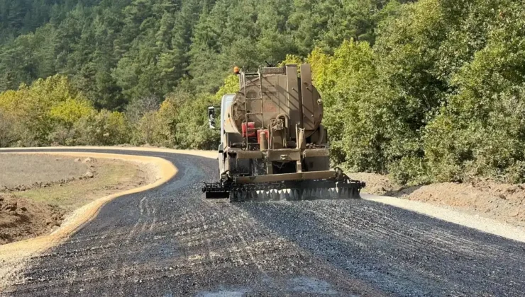Bursa Büyükşehir, Osmangazi’de 10 kilometrelik yolu yeniledi