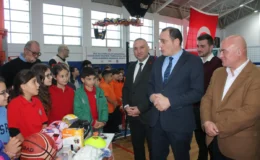 Okullara spor malzemesi desteği: Öğrencilere yeni imkânlar sunuldu