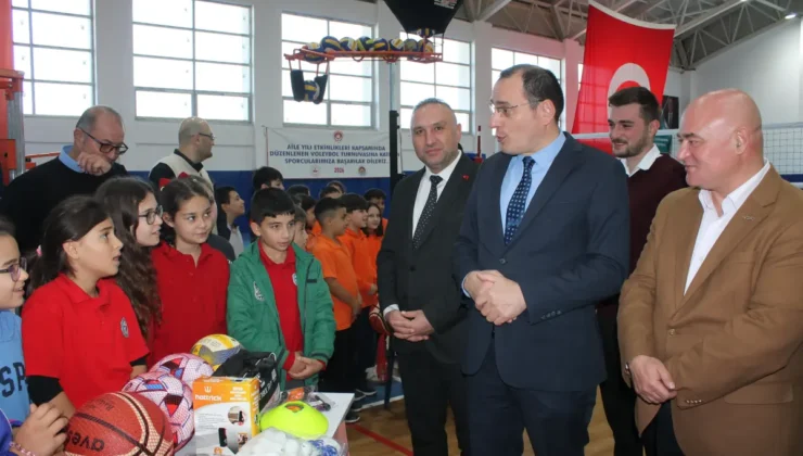 Okullara spor malzemesi desteği: Öğrencilere yeni imkânlar sunuldu