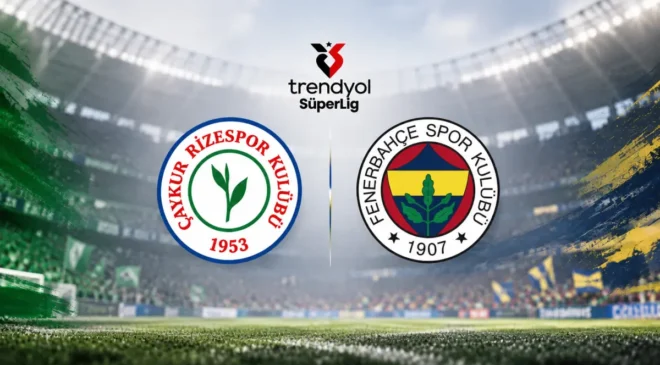 Çaykur Rizespor 0-3 Fenerbahçe | Maç sonucu ve özeti