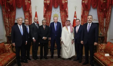 Cumhurbaşkanı Erdoğan, İstanbul'da dışişleri bakanlarını kabul etti
