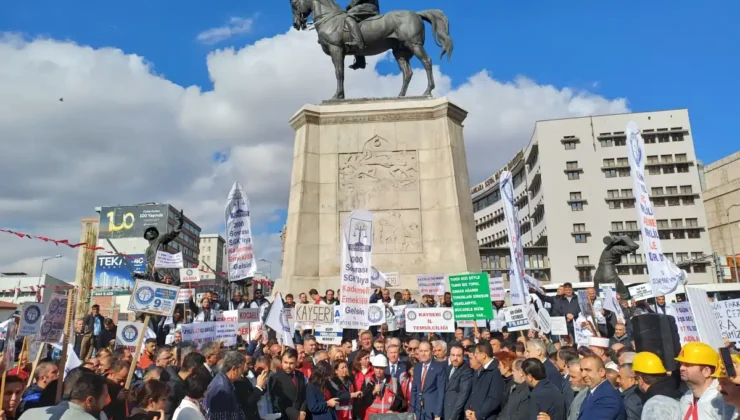 Kademeli emeklilik için Ankara'da ortak çağrı