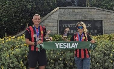 Eskişehirli Atletlerden Büyükada’da Çifte Kürsü! Cenk Algın Birinci, Bahar Sezer Algın İkinci oldu